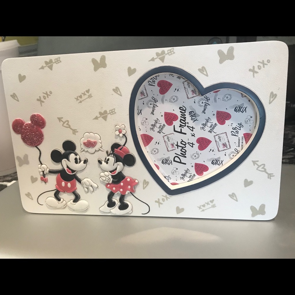 Minnie & Mickey Mouse XOXO Frame